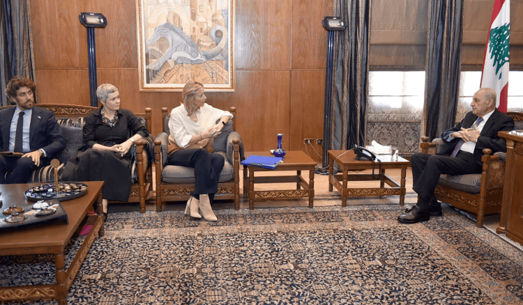 بري في سلسلة لقاءات ديبلوماسية دولية: حقوق الإنسان، ملف النازحين، التعاون الإنمائي وإعادة الإعمار في صدارة البحث