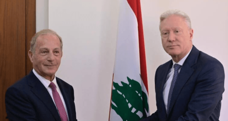 وزير الخارجية يستقبل السفير الأميركي الجديد ويبحثان الأوضاع في لبنان