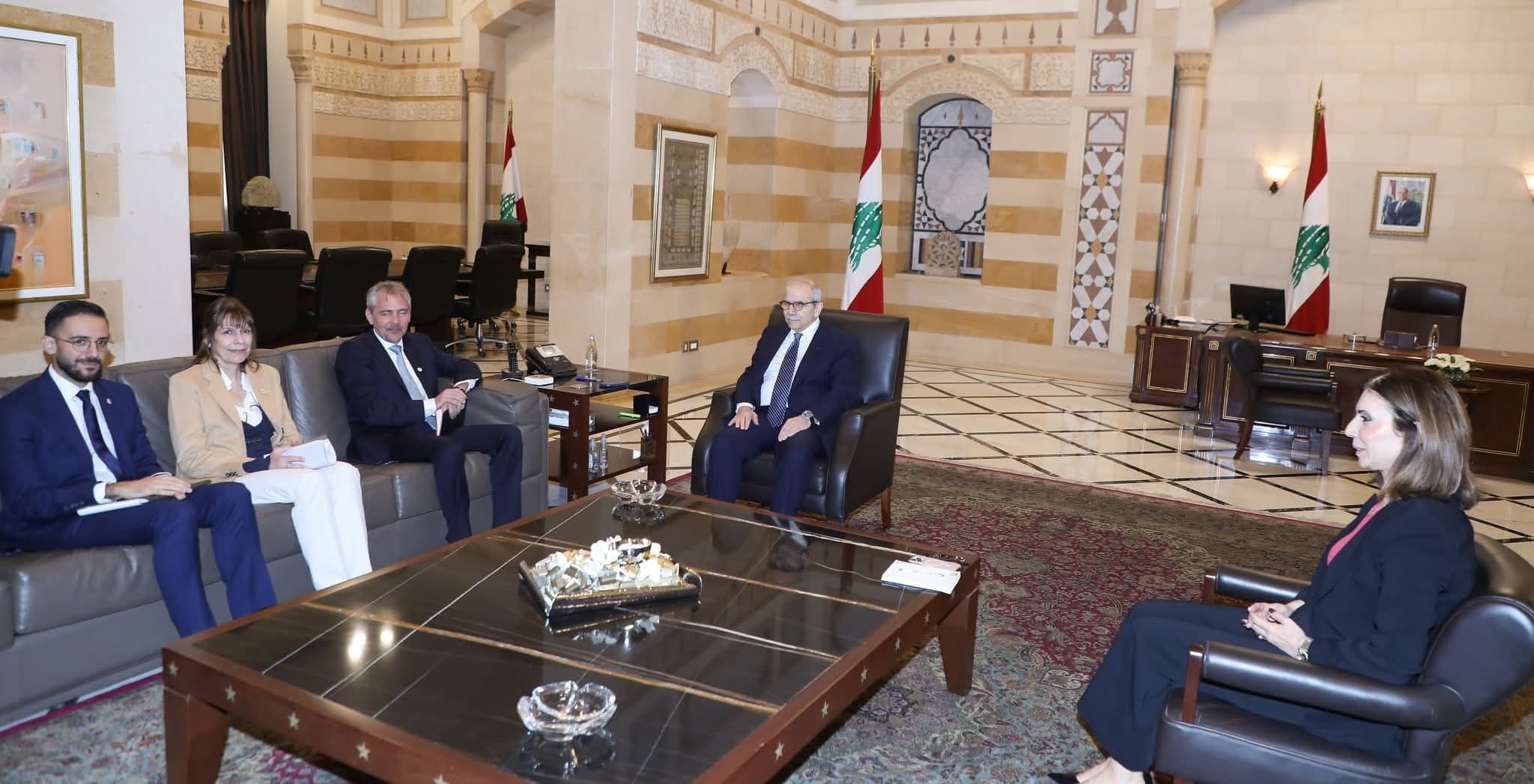 سلام بحث مع وفد الصليب الأحمر أوضاع الجنوب وملف الأسرى اللبنانيين: لبنان يطالب بكشف مصيرهم والضغط لإطلاقهم