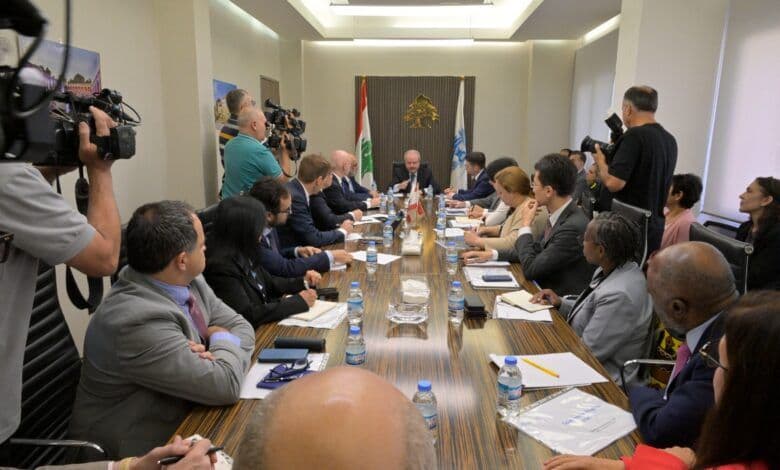 وفد البنك الدولي في بيروت: دعم متجدد للإصلاحات ومتابعة تنفيذ المشاريع التنموية