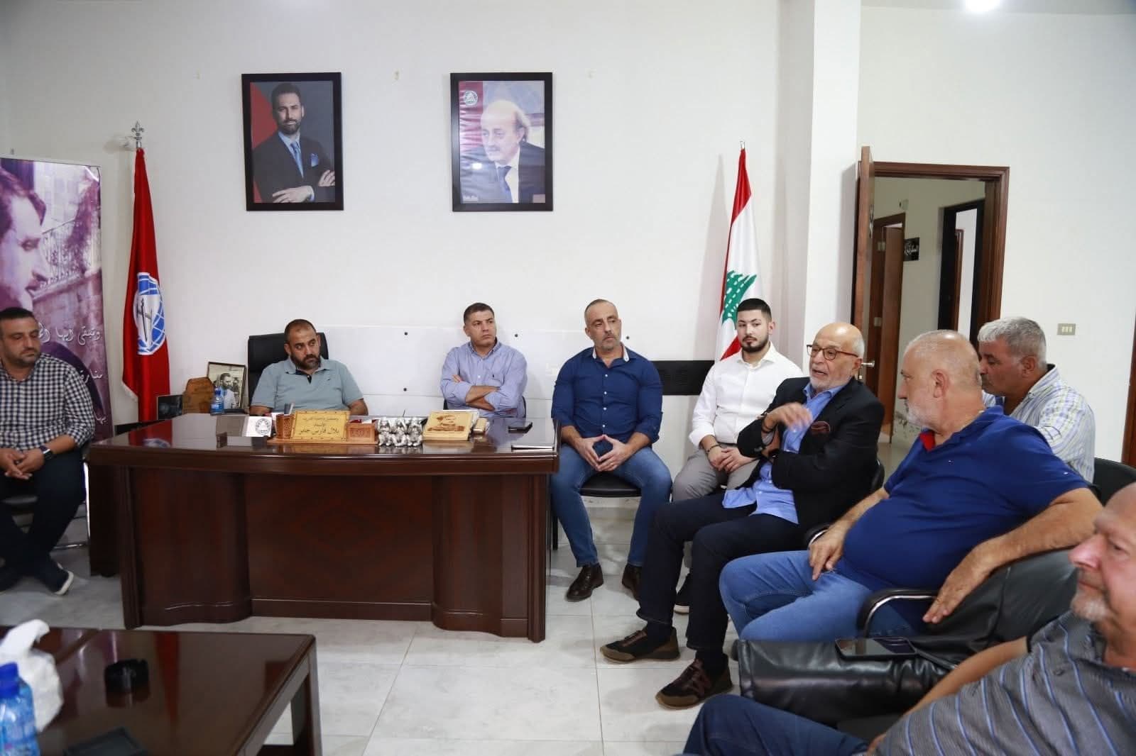 شهيّب يبحث مع رؤساء بلديات الشحّار أولويات التنمية والخدمات في المنطقة