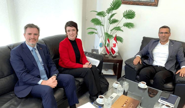 تعاون لبناني – كندي لتعزيز الزراعة المستدامة والأمن الغذائي في ظل التحديات الراهنة