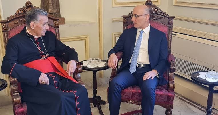 الوزير الحجار من بكركي: الانتخابات النيابية في موعدها... والراعي يؤكد حق المغتربين بالاقتراع